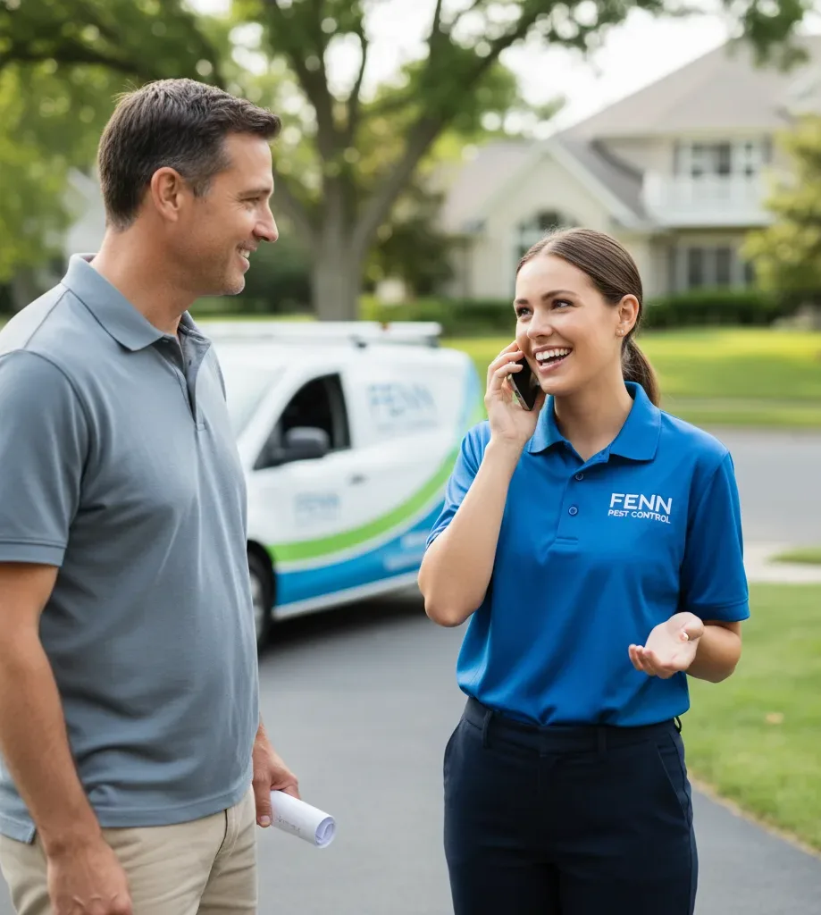 Fenn Pest Control customer support in Kaser